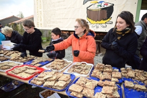 Saint-Bonnet-le-Froid : 1000 parts découpées sur la tarte XXL à la châtaigne