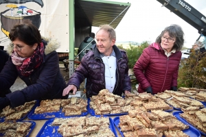 Saint-Bonnet-le-Froid : 1000 parts découpées sur la tarte XXL à la châtaigne