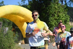 Lantriac : 200 participants pour la première course des couleurs