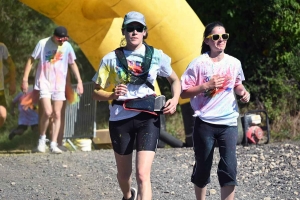 Lantriac : 200 participants pour la première course des couleurs