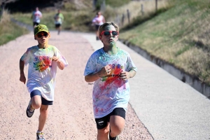 Lantriac : 200 participants pour la première course des couleurs