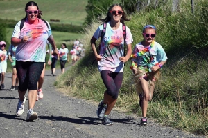 Lantriac : 200 participants pour la première course des couleurs