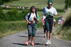 Lantriac : 200 participants pour la première course des couleurs