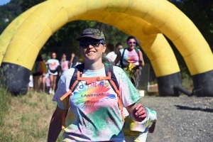 Lantriac : 200 participants pour la première course des couleurs