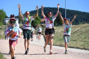 Lantriac : 200 participants pour la première course des couleurs