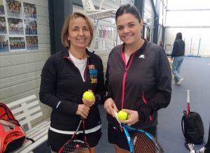 Tennis : Agathe Goyo et Mathéo Rouchouse vainqueurs du tournoi interne à Monistrol