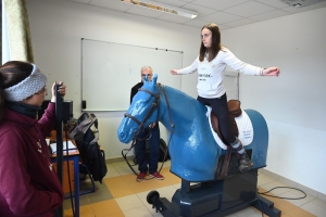 Yssingeaux : un simulateur équestre pour apprendre à bien monter à cheval