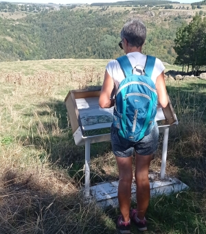 Les sentiers poétiques et volcaniques en Mézenc Loire Meygal inaugurés