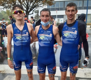 L&#039;équipe D2 duathlon hommes à Châteauroux