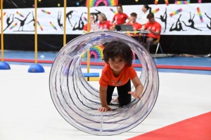 Yssingeaux : les gymnastes en voient de toutes les couleurs