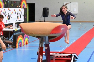 Yssingeaux : les gymnastes en voient de toutes les couleurs