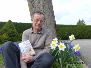 Fay-sur-Lignon : Bernard Lhoste à la bibliothèque le 14 août