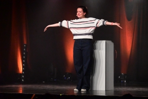 Anne Gilibert n&#039;est plus une inconnue au Festival du rire d&#039;Yssingeaux