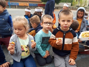 Retournac : les écoliers d&#039;Arc-en-Ciel ont pratiqué pour la Semaine du goût