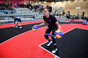 Basket 3x3 : l&#039;équipe de France est arrivée à Monistrol-sur-Loire