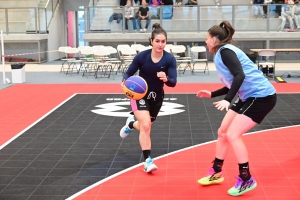 Basket 3x3 : l&#039;équipe de France est arrivée à Monistrol-sur-Loire