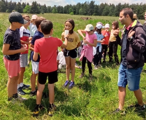 Monistrol-sur-Loire : des écoliers de Lucie-Aubrac au pays du vent