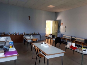 Retournac : l&#039;école Arc-en-Ciel parée pour le retour des enfants