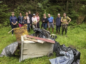 Riotord : d&#039;importantes quantités de déchets récupérées dans la Dunerette