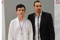 Anthony Di Caro, de Monistrol, champion en cadet -70 kg.