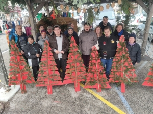 Yssingeaux : des résidents du Volcan ont participé aux décorations de Noël en ville