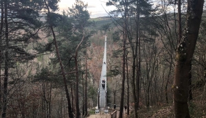 Passerelle himalayenne des gorges du Lignon : des chiffres de fréquentation vertigineux