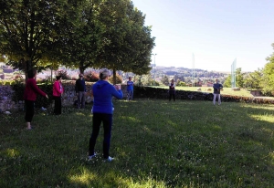 Monistrol-sur-Loire : les cours de qi gong et méditation reprennent en plein air