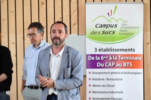 Le Campus des Sucs, un partenariat inédit entre le lycée agricole, le lycée Chabrier et le collège Monnet