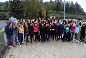 Yssingeaux : les écoliers de Jean-de-la-Fontaine à fond pour le Skippy Club