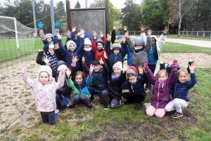 Yssingeaux : les écoliers de Jean-de-la-Fontaine à fond pour le Skippy Club