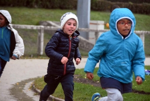 Yssingeaux : les écoliers de Jean-de-la-Fontaine à fond pour le Skippy Club