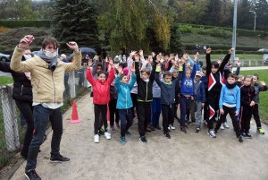 Yssingeaux : les écoliers de Jean-de-la-Fontaine à fond pour le Skippy Club