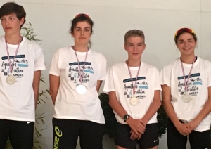 Yssingeaux : les lycéens de Chabrier sont vice-champions de France en triathlon