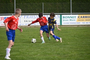 Foot U13 Pitch : Saint-Germain/Blavozy et Chadrac/Brives champions départementaux