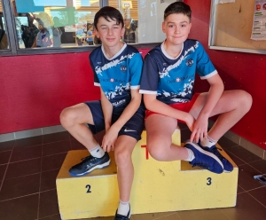 Tennis de table : les jeunes Yssingeaux au 2e tour du Critérium Fédéral