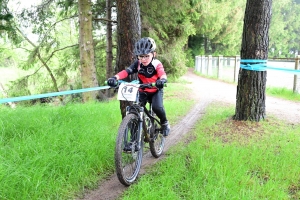 VTT à Sainte-Sigolène : la course des U9 en photos