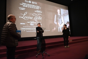 Ils ont eu le privilège d&#039;assister à l&#039;avant-première du film « Louise Violet »