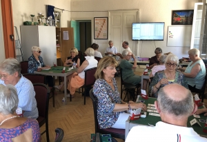 Le club de bridge d&#039;Yssingeaux a déménagé au Château Michel