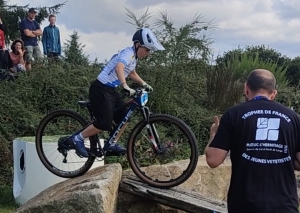 Bonne expérience pour Abel Vigouroux de l&#039;Union Cycliste du Puy