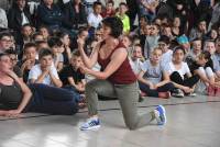 Les écoliers de Sainte-Sigolène et collégiens de Dunières s&#039;expriment en danse contemporaine