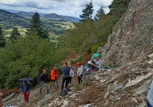 Yssingeaux : une seconde jeunesse pour le site d&#039;escalade des Ollières