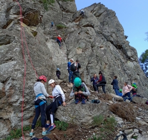 Yssingeaux : une seconde jeunesse pour le site d&#039;escalade des Ollières