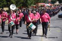 L&#039;Audacieuse a participé au Congrès des pompiers de Haute-Loire