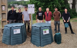 Laussonne : un site de compostage partagé à proximité du centre-bourg