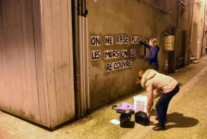 Yssingeaux : le collectif Adelphité persiste et signe sur les murs du centre-ville