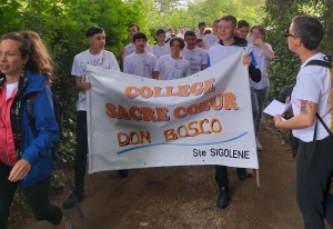 Sainte-Sigolène : une équipe de 4e du collège à fond pour les Bosco Games à Lyon