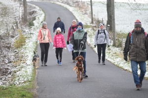 Beauzac : 50 marcheurs accompagnés de chiens à la première cani-rando