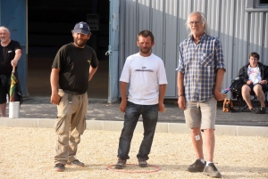 Pétanque : une triplette d&#039;Yssingeaux s&#039;adjuge le concours officiel à Dunières