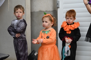 Yssingeaux : les enfants du quartier de &quot;Villeneuve&quot; fêtent Halloween