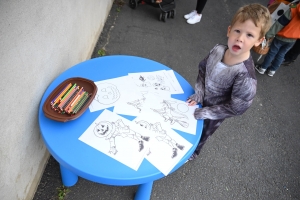 Yssingeaux : les enfants du quartier de &quot;Villeneuve&quot; fêtent Halloween